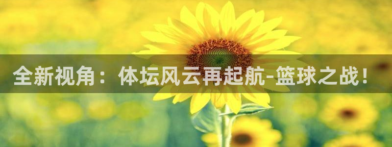 全新视角：体坛风云再起航-篮球之战！